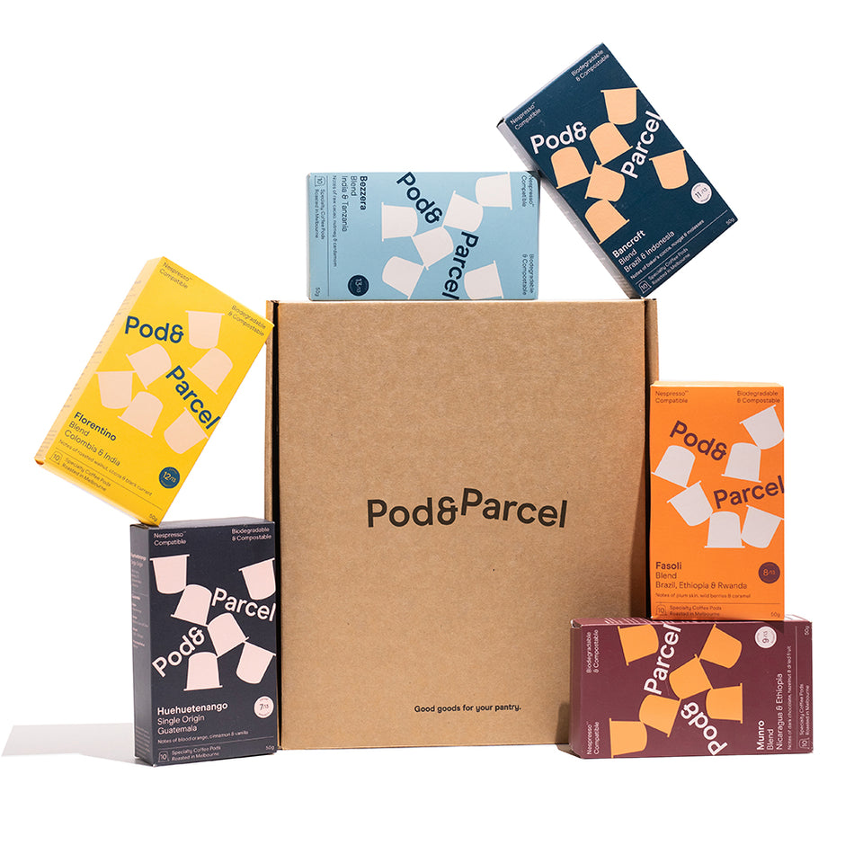 Coffee Pods: Sample Pack | Pod & Parcel